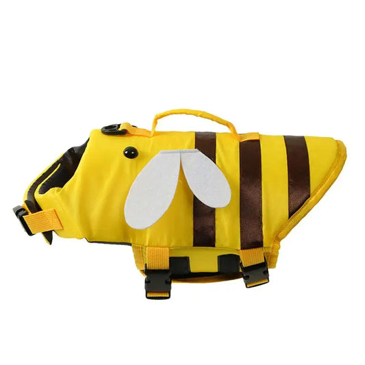 Ripstop Dog Life Vest With Adjustable Straps Quick Release