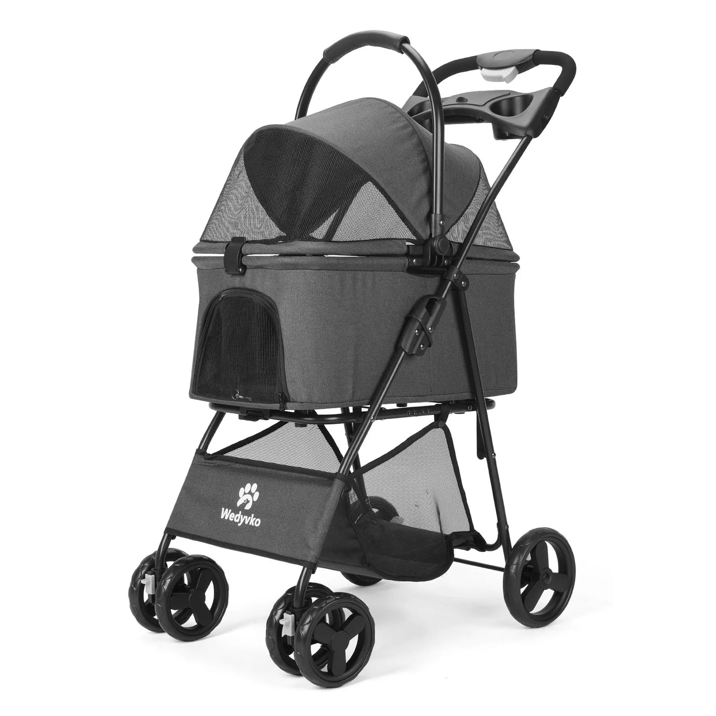 3 In 1 Pet Stroller All Terrain With Removable Carrier