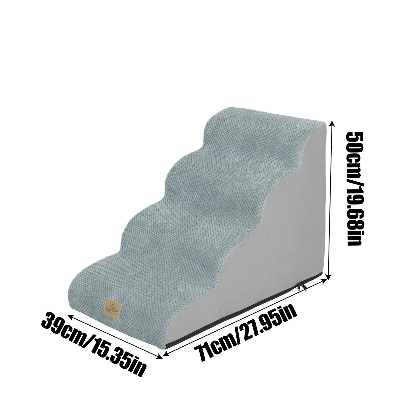 Pet Training Stairs With Removable Cover For Dogs And Cats
