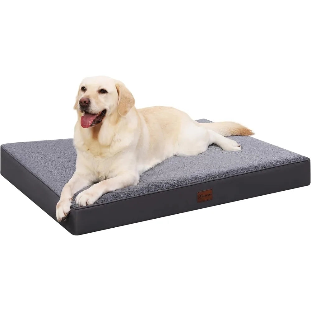 DAFIFY Waterproof Orthopedic Dog Bed With Removable Washable Cover