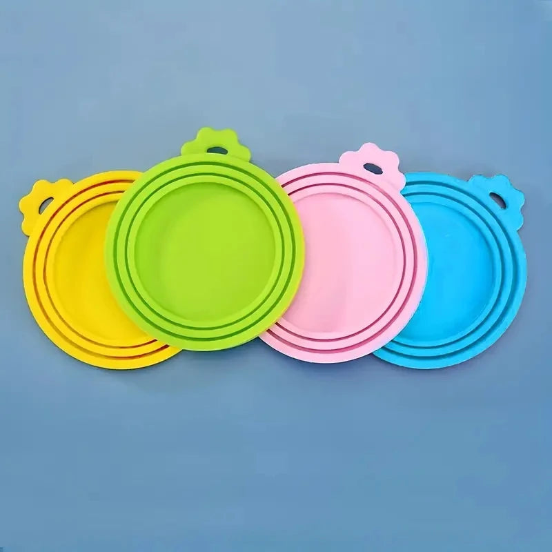 Reusable Silicone Pet Can Lid Bpa Free Preserves Freshness