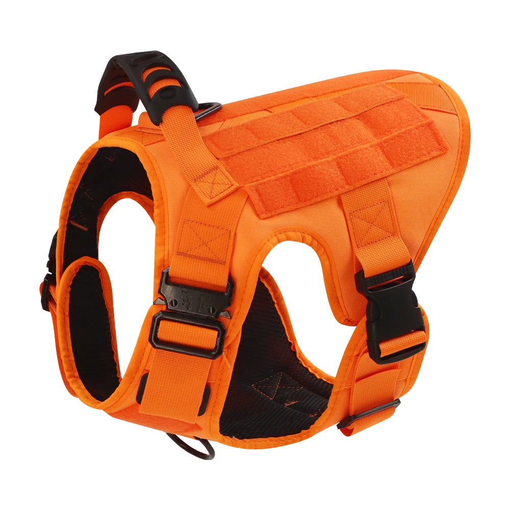 PETRAVEL Military Camouflage Dog Harness For All Dogs