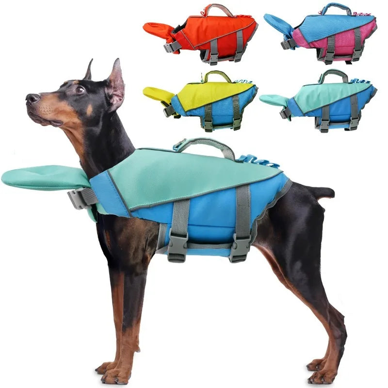 Dog Summer Swim Life Jacket Safety Vest For Pool Surfing