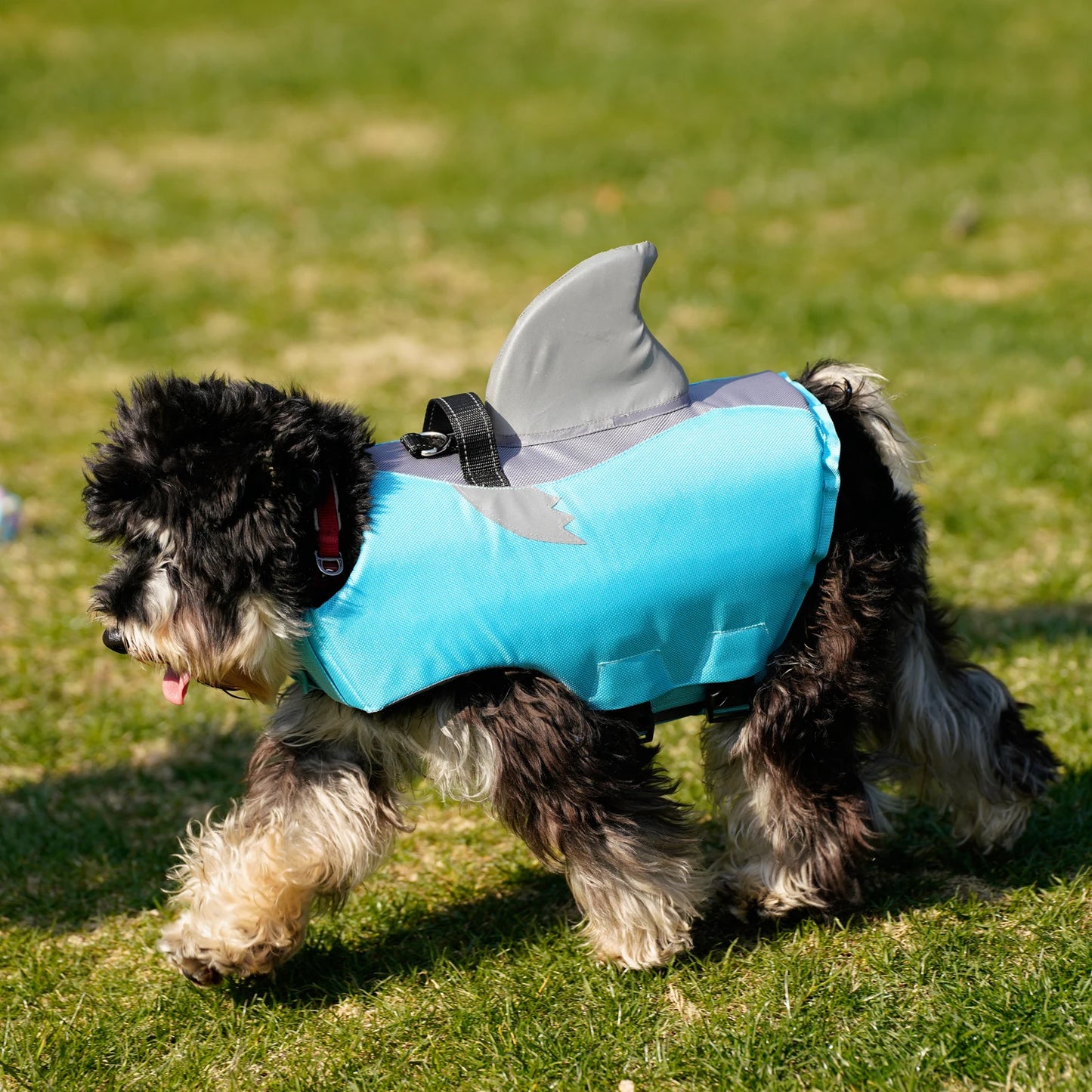 Wangupet Dog Life Vest High Buoyancy Reflective Rescue Handle