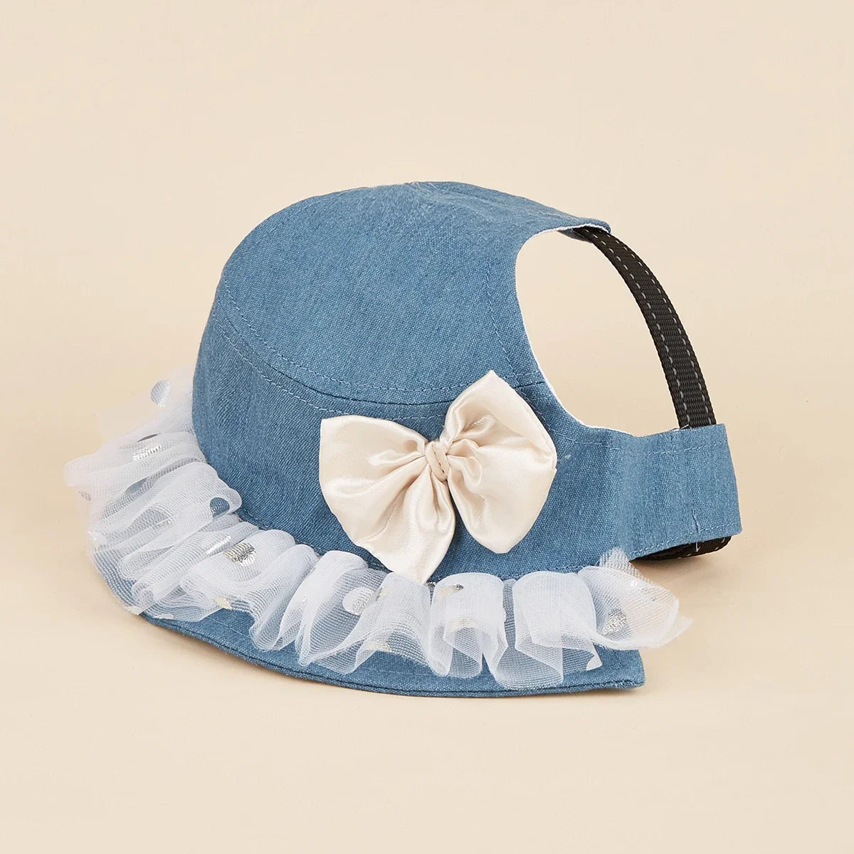 NONECN Dog Sun Hat Adjustable Breathable UV Protection Cap