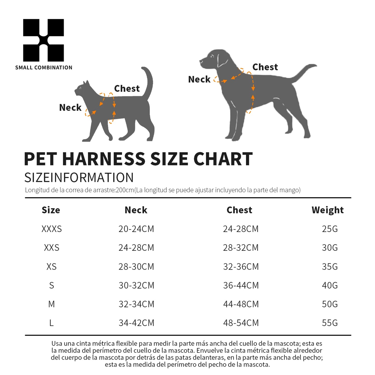 Reflective Nylon Dog Harness Leash Set For Outdoor Walking