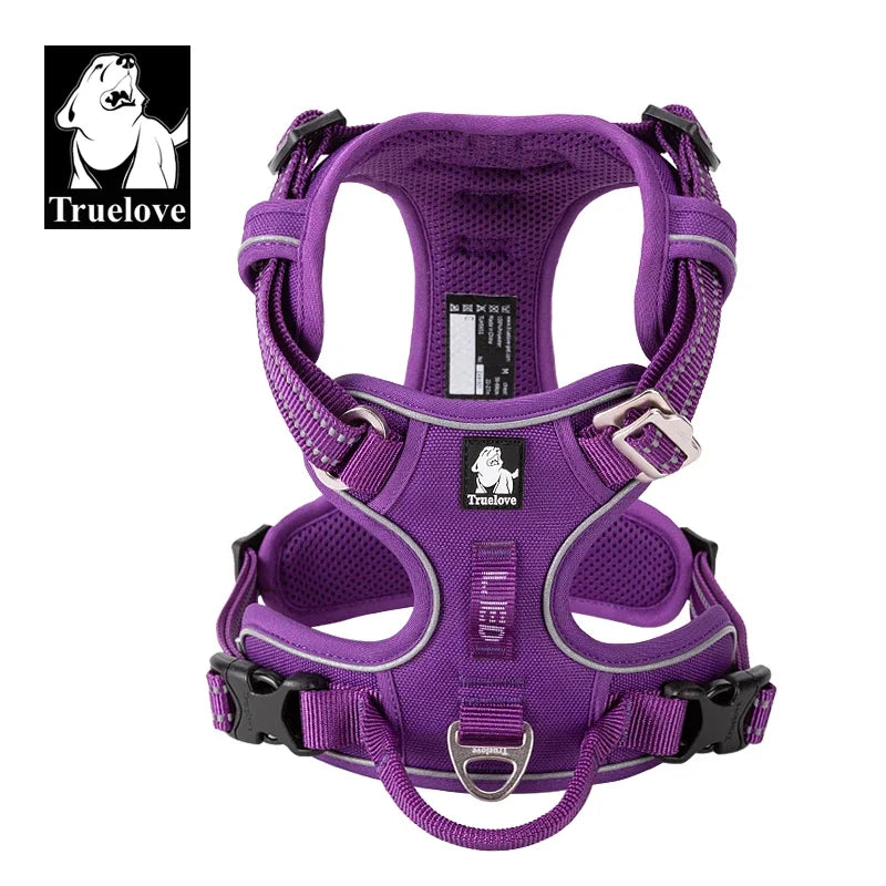 Truelove Reflective No Pull Dog Harness for Walking and Travel