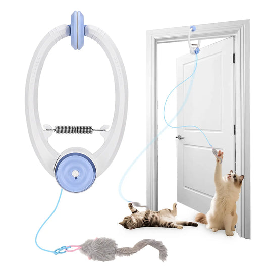 Cityflee USB Rechargeable Electric Door Hanging Cat Toy