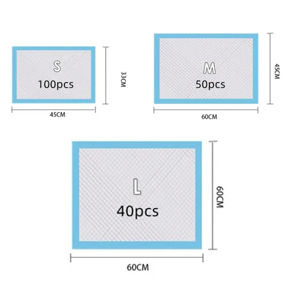 NONEDog Litter Absorbent Dog Diapers Disposable Puppy Training Pads