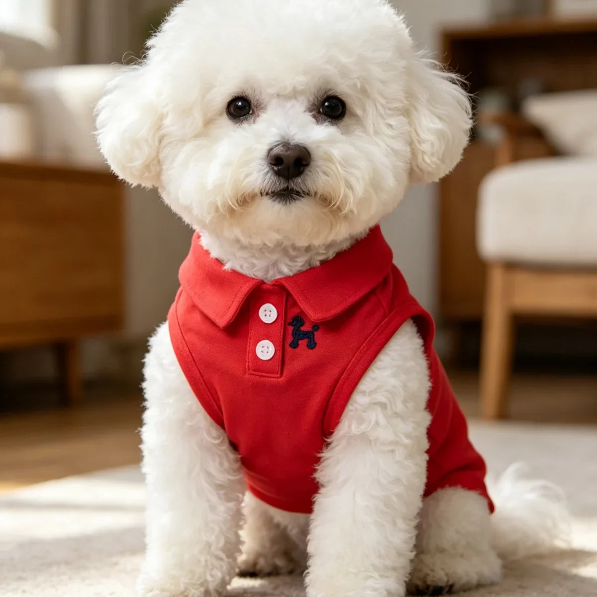 Solid Color Breathable Thin Pet Clothing For Puppy Cat