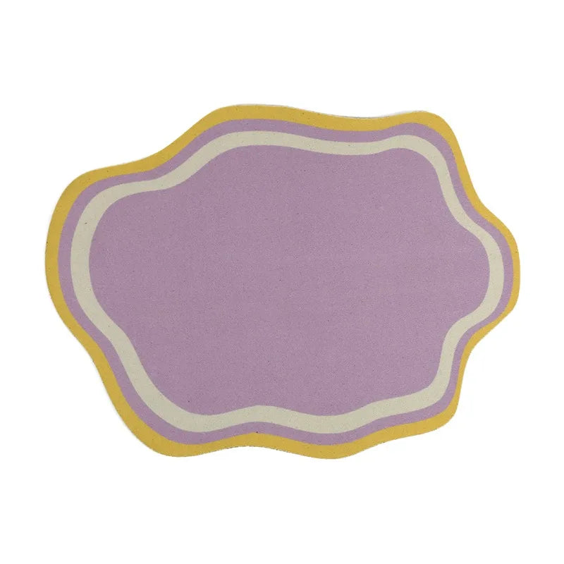 Pet Food Mats Non Slip Absorbent Leakproof Easy Clean Durable