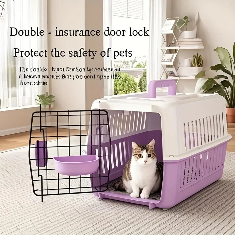 Airline Portable Pet Carrier For Cats And Small Dogs