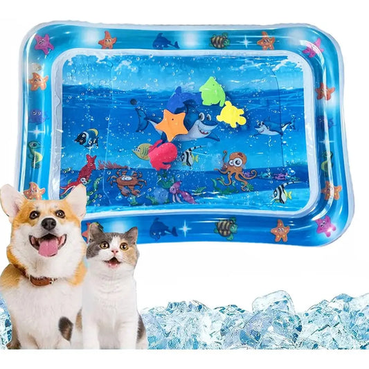 Thickened Cat Water Bed Sensory Playmat All Seasons for Pets