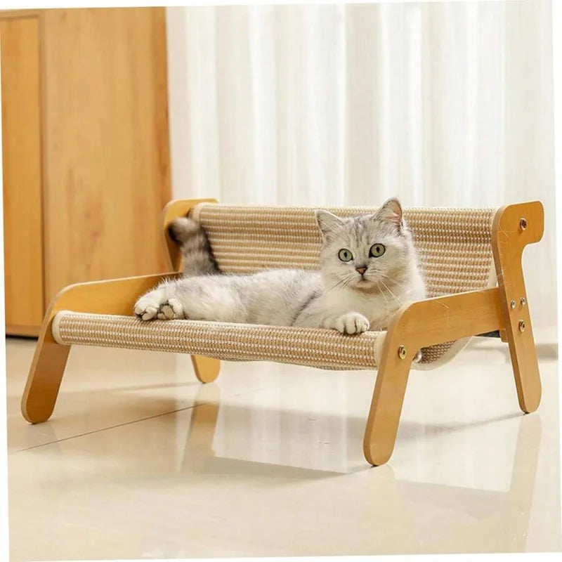 Durable Cat Hammock Sofa Scratching Post Pet Furniture