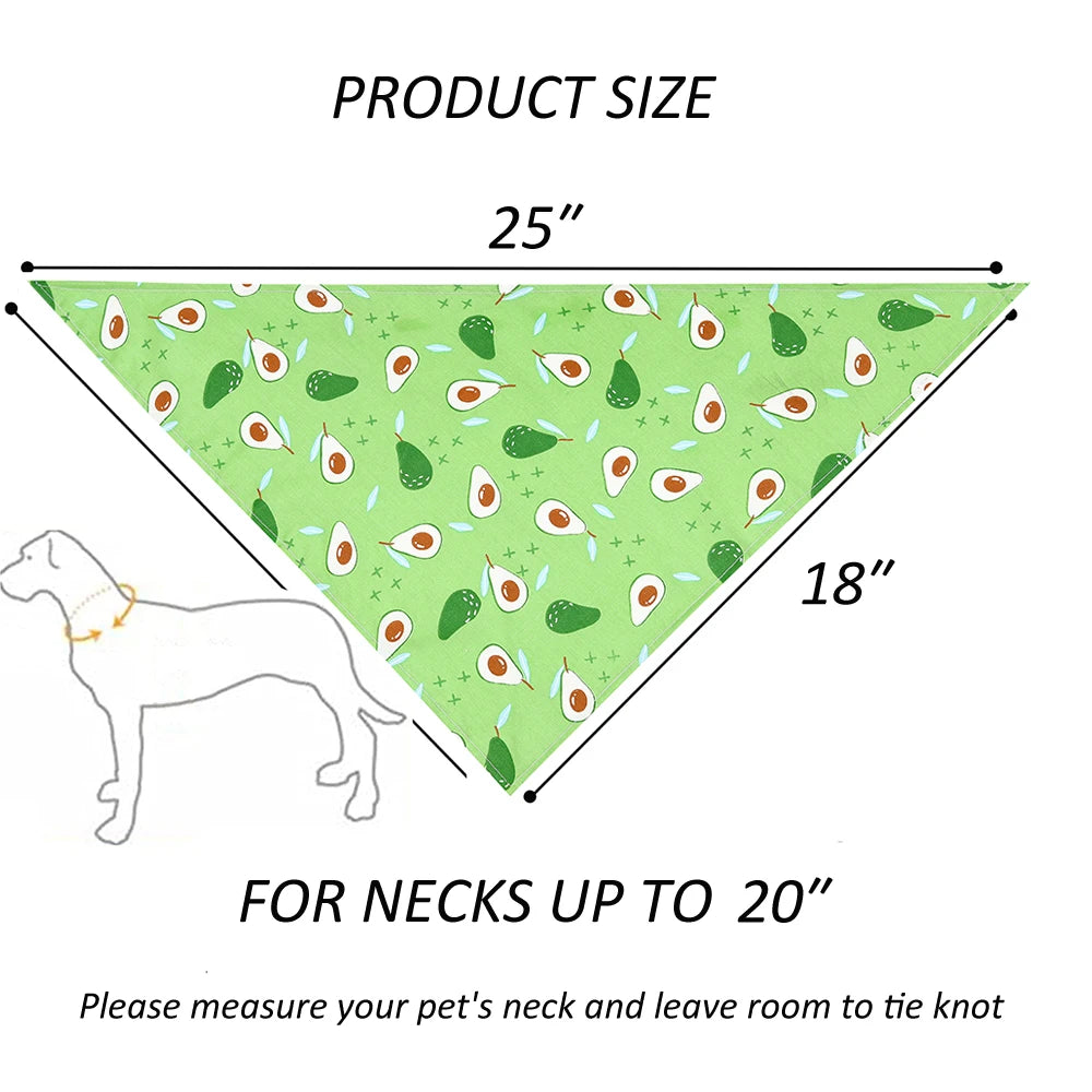 Quality Washable Adjustable Dog Bandana Scarf For Pets