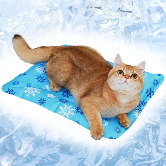 Foldable Gel Cooling Mat For Canine And Feline Companions