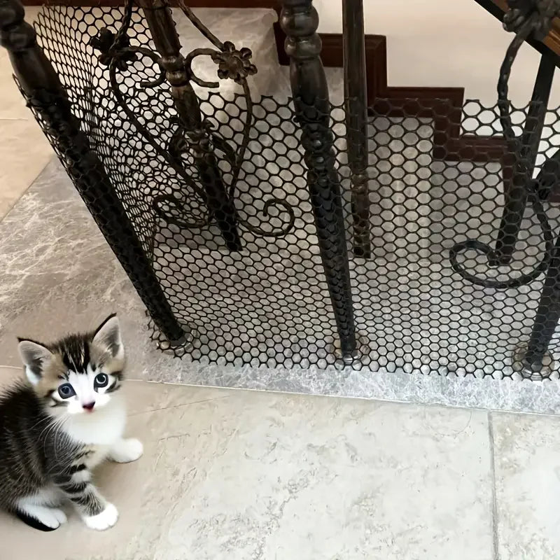 Plastic Cat Balcony Safety Net Guardrail For Pet Protection