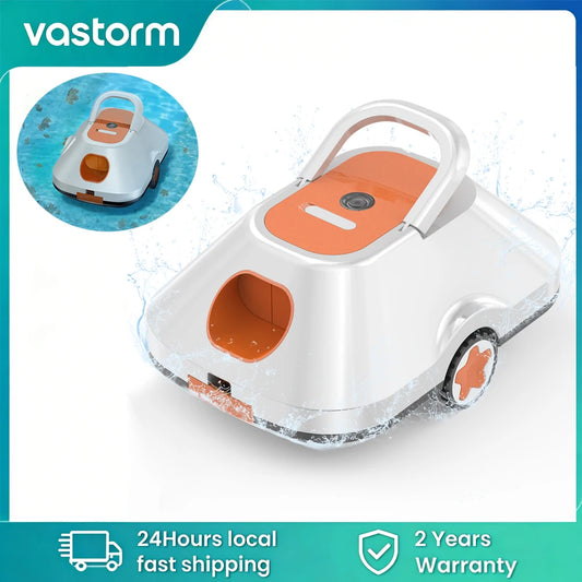 Vastorm Cordless Robotic Pool Cleaner Smart Navigation Auto Parking