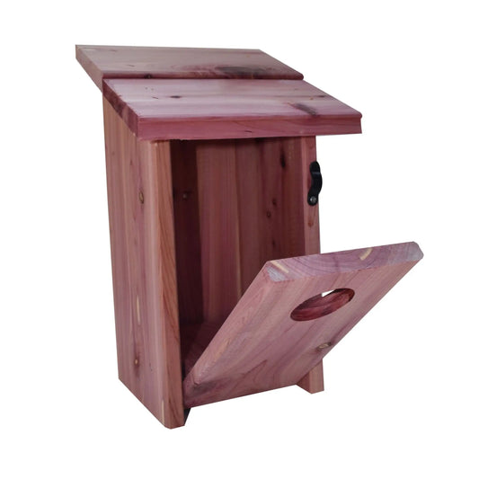 None Cedar Bluebird House Natural Habitat Garden Birds Outdoor