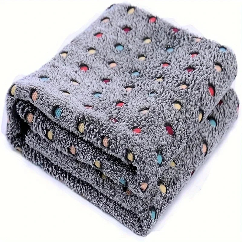 Soft Fluffy Pet Blanket For Cats And Dogs Cozy Warmth