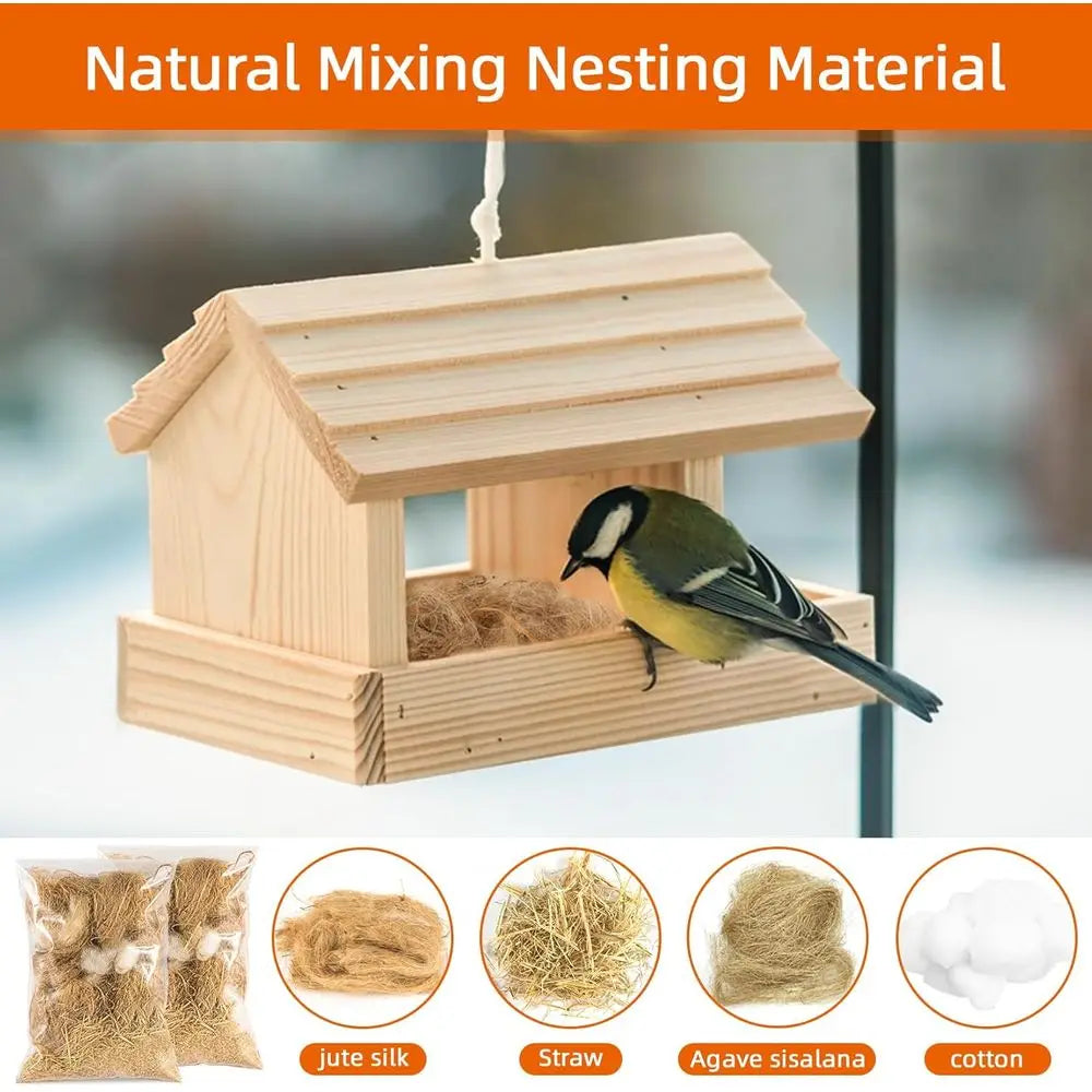 Two Pack Bird Nesting Material For Mixed Bird Nests