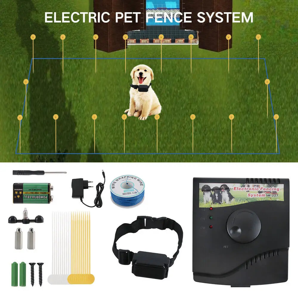 NONECN Electric Dog Fence System With Containment Shock Collar