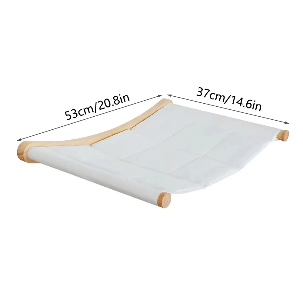 Cat Roped Bridge Wall Mount With Sisal For Indoor Cats