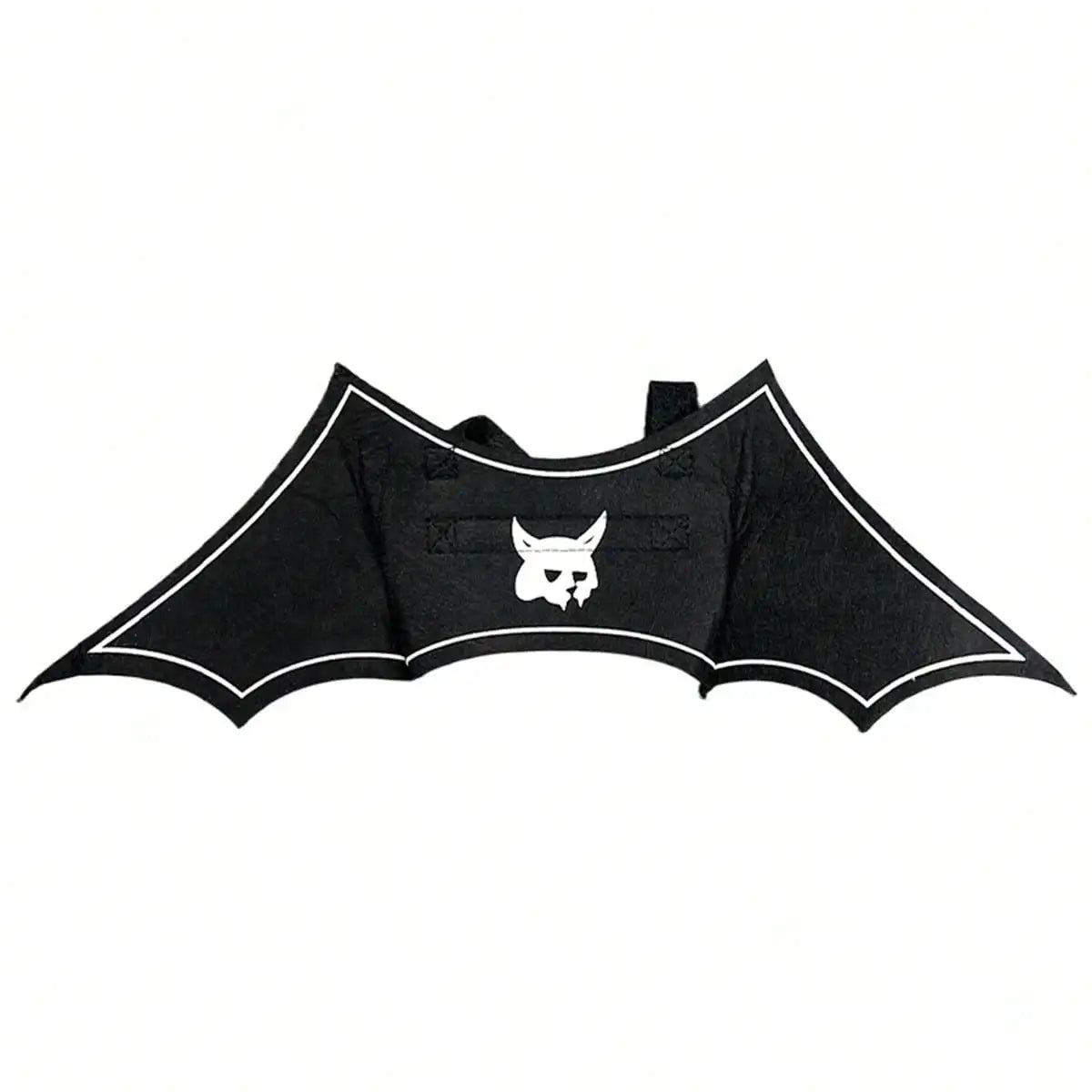 Halloween Bat Wings Pet Costume With Funny Devil Print