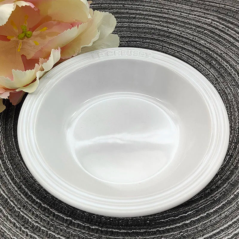 High Feet Ceramic Bowl Elevated Cat Food Dish for Pets