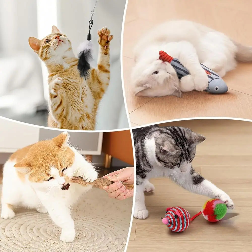 Talk Cat Toys Variety Pack 20 Pieces Deluxe Assorted Set