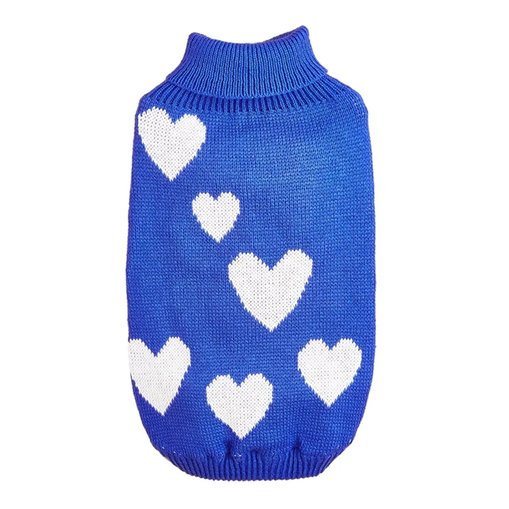 NONECN Warm Pet Sweater for Cats and Dogs Knitwear