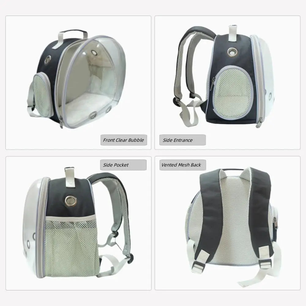 Space Capsule Small Animal Carrier Backpack Airline Approved Travel
