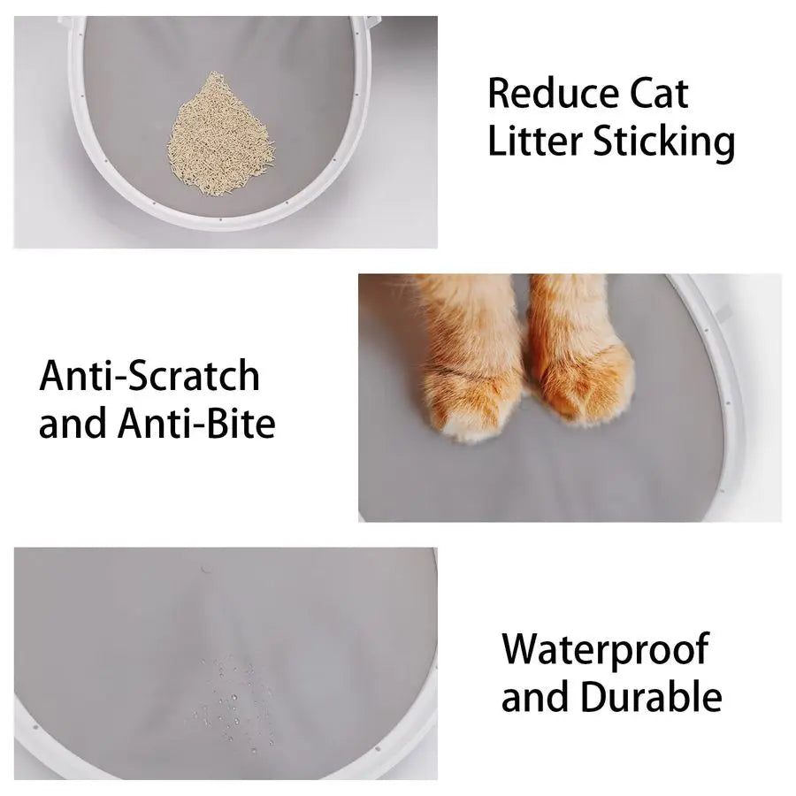 XMSJ Litter Mat Replacement For Automatic Cat Litter Box