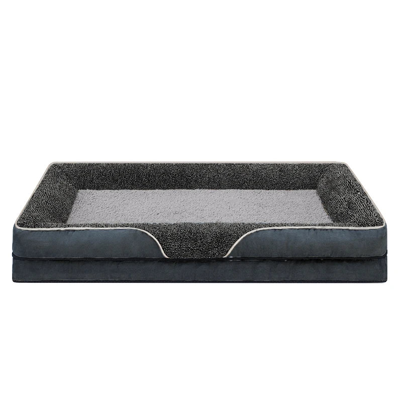 NONECN Dog Bed With Removable Washable Cover And Raised Edges