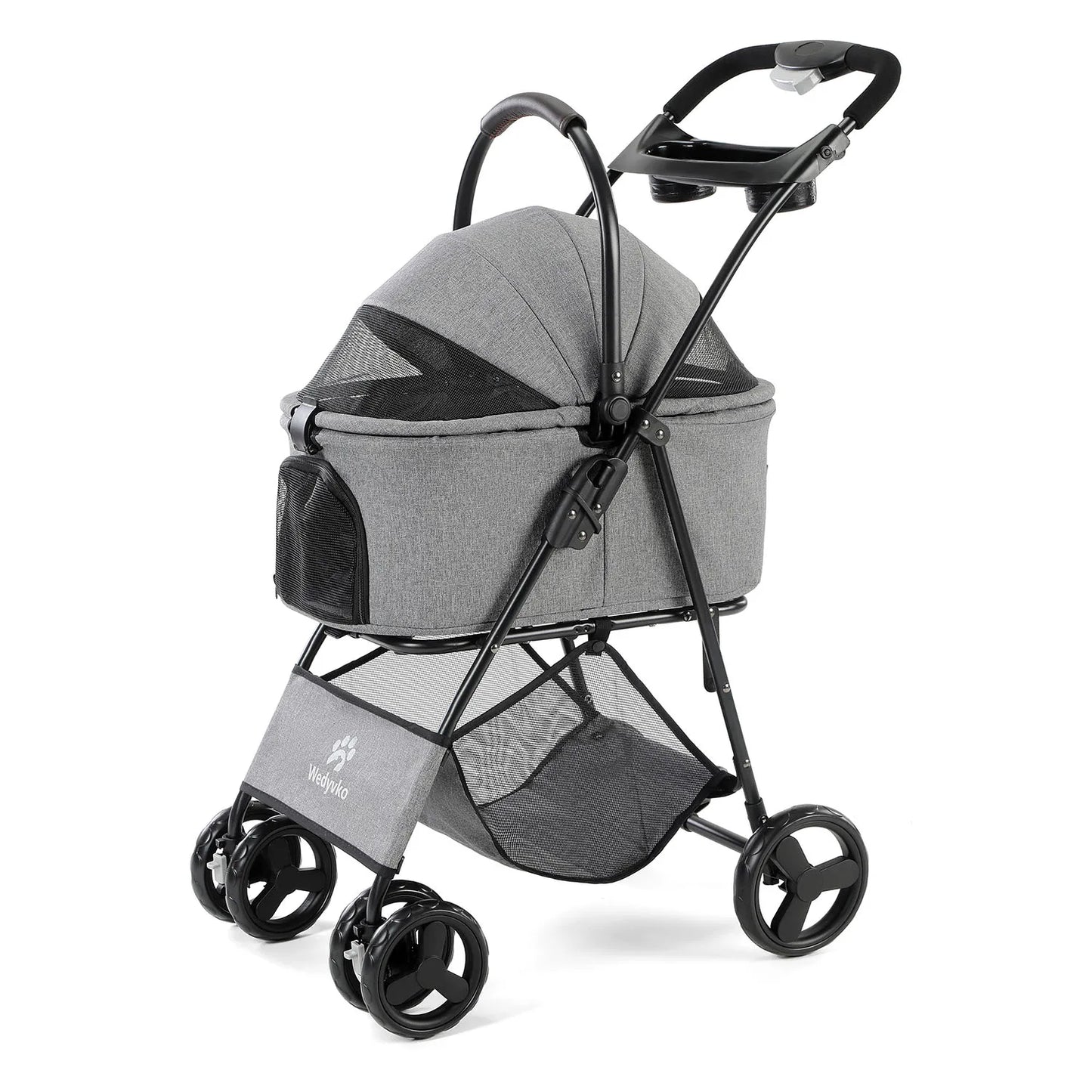 3 In 1 Pet Stroller All Terrain With Removable Carrier