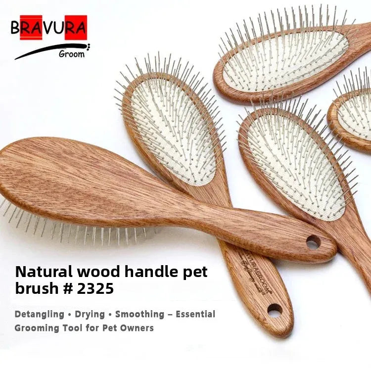 Pet Grooming Long Pin Slicker Brush Cats And Dogs Deshedding