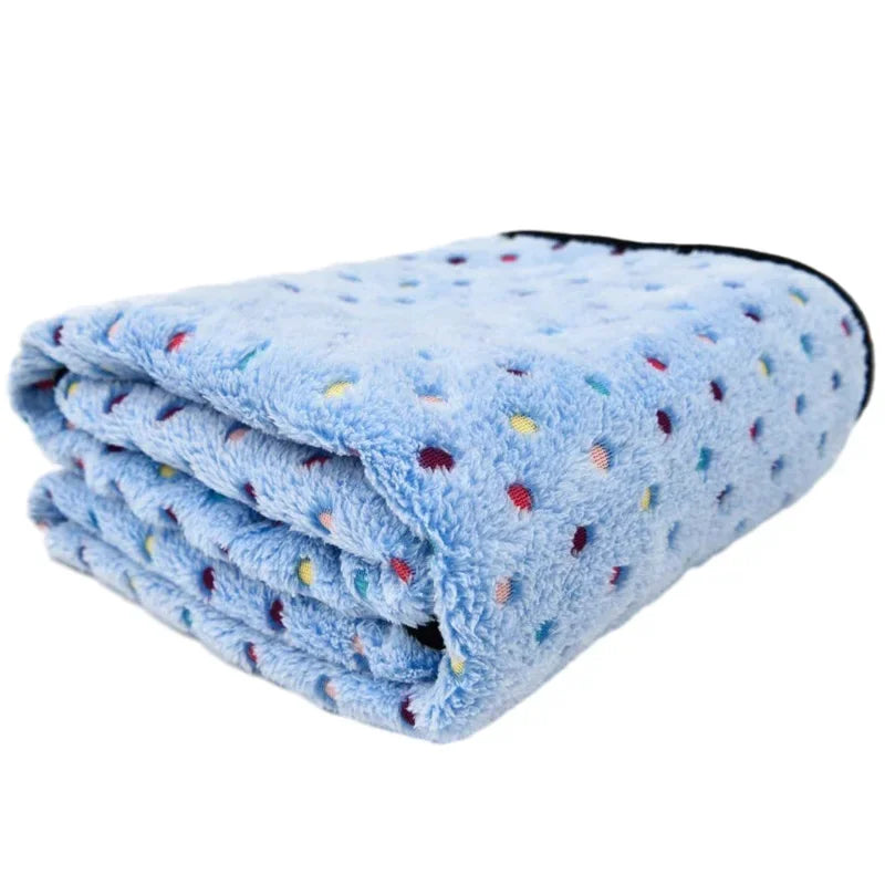 Soft Fluffy Pet Blanket For Cats And Dogs Cozy Warmth