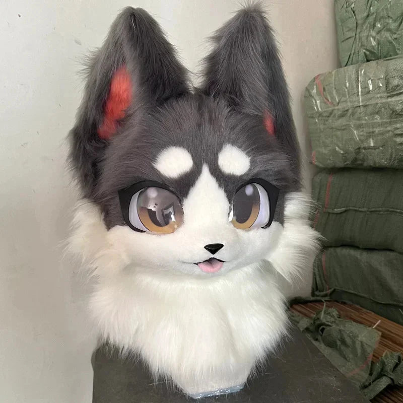 Kawaii Fursuit Animal Head Beast Costume For Furry Cosplay