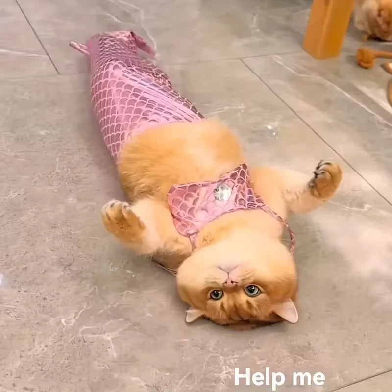 Cats And Dogs Mermaid Tail Costume For Pets Photo Props