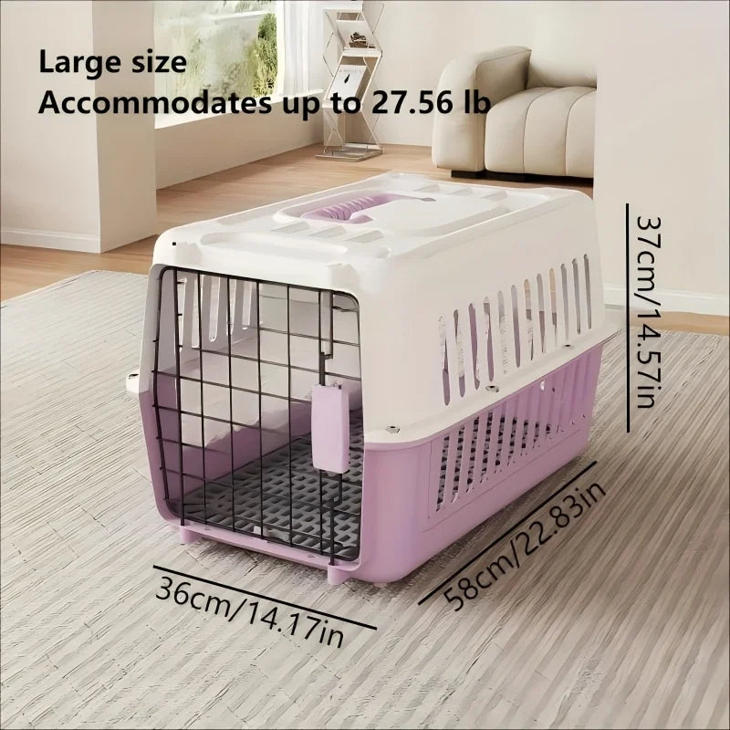 Airline Portable Pet Carrier For Cats And Small Dogs