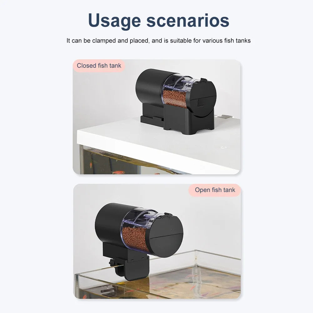 Shunmaii Auto Fish Tank Feeder Intelligent Timer Dispenser