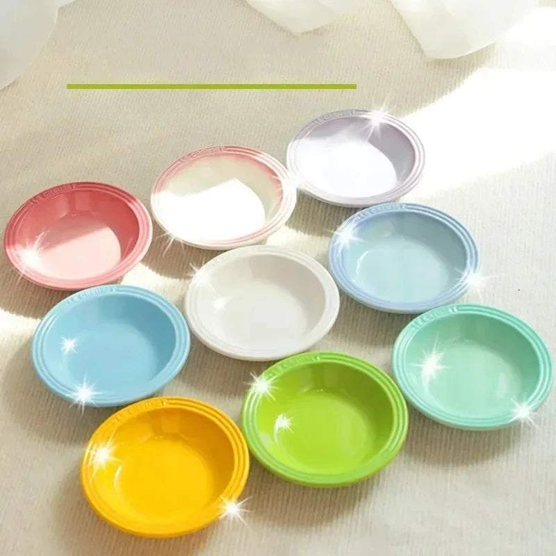 High Feet Ceramic Bowl Elevated Cat Food Dish for Pets